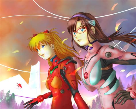 Fondos De Pantalla Anime Chicas Anime Rebuild Of Evangelion Neon