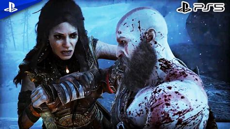 God Of War Ragnarok Kratos Vs Freya Fight Gameplay Uhd 60fps Hdr Nikpicss Youtube