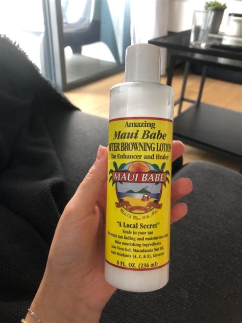 Maui Babe After Browning Tanning Lotion INCI Beauty