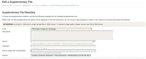 What Are The Guidelines For Supplementary Files Figures Multimedia