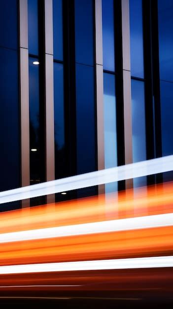 Premium Photo Modern Blurred Office With Motion Blur Business People