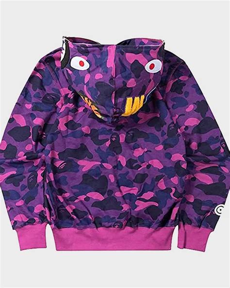 Purple Bape Hoodie