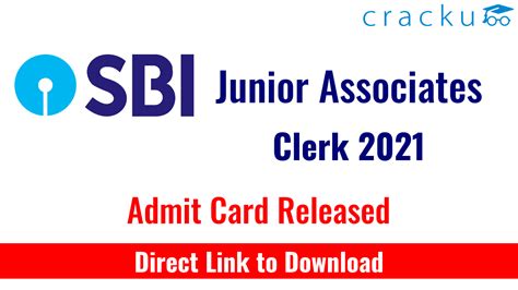 Sbi Clerk 2021 Prelims Admit Card Released Direct Link Available