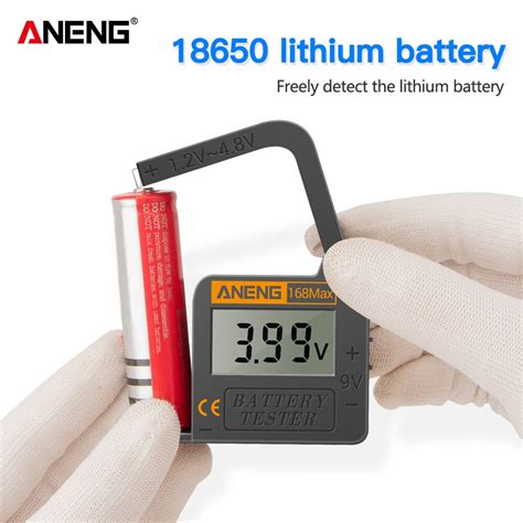 Aneng Max Digitale Lithium Batterij Tester Capa Grandado