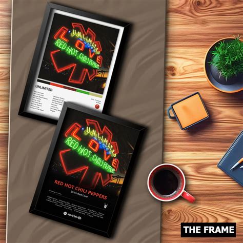 Quadro A Spotify Red Hot Chili Peppers Unlimited Love Elo