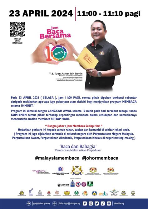Program Jom Baca Bersama 10 Minit 2024 Portal Rasmi Perbadanan