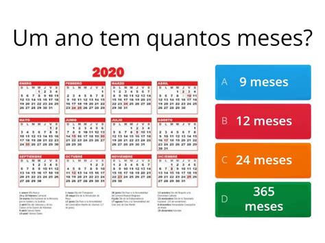 24 Meses É Quanto Tempo - PASSAGEM DO TEMPO - MINUTOS, HORAS, DIAS, MESES E ANOS. - Questionário