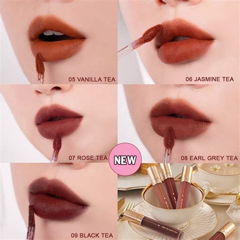 Combo Son Romand Milk Tea Velvet Tint G Romand Zero Matte Lipstick Shell Beach Nude