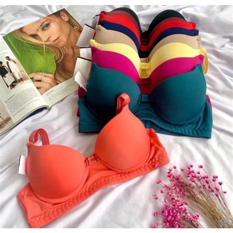 Kit Suti Sutia B Sico De Microfibra Bojo Lingerie Soutien Direto Da F Brica Do P Ao