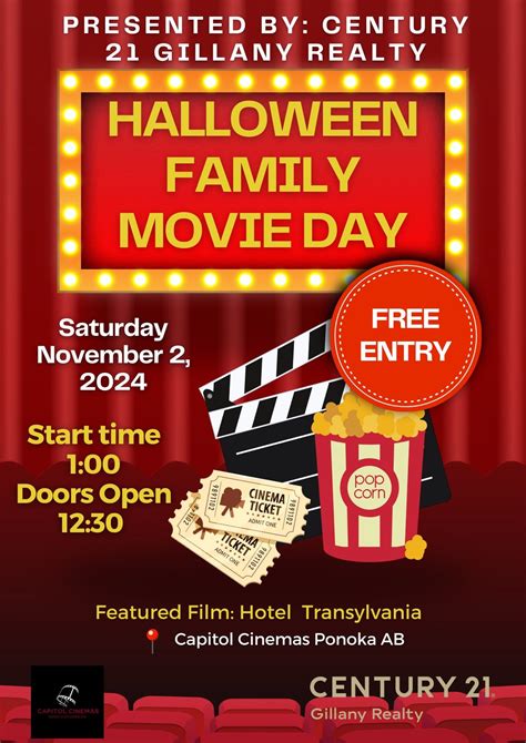 Free Family Movie Day: Hotel Transylvania, Ponoka Rd, Ponoka County, AB