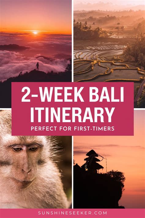 Week Bali Itinerary The Ultimate Guide For First Timers Artofit