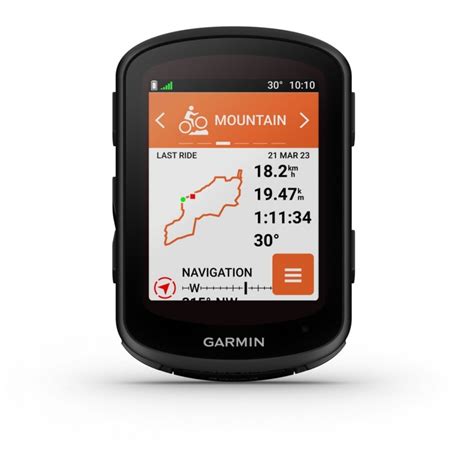 Le Compteur Gps De V Lo Cran Tactile Garmin Edge Solar