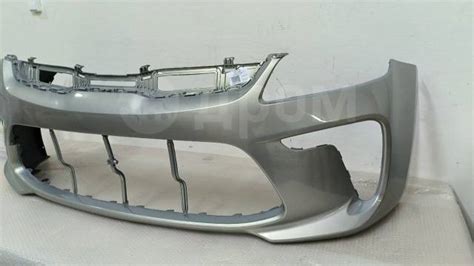 Купить Kia Rio передний бампер 2017-2020 год Кия Рио Бежевый в ...