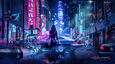 HD wallpaper: cyberpunk, fan art, neon, JivoStudio, Cyberpunk 2077 | Wallpaper Flare