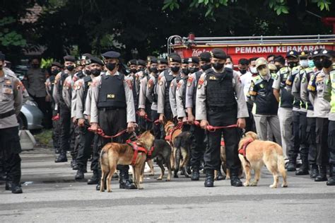 Sebelas Anjing Ras K9 Ikut Terlibat Dalam Pengamanan Tasyakuran Kaesang