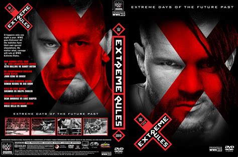 Wwe Extreme Rules 2015 Dvd Cover By Chirantha On Deviantart