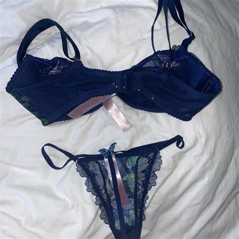 Rihanna Savage X Fenty Lingerie Butterfly Set Depop