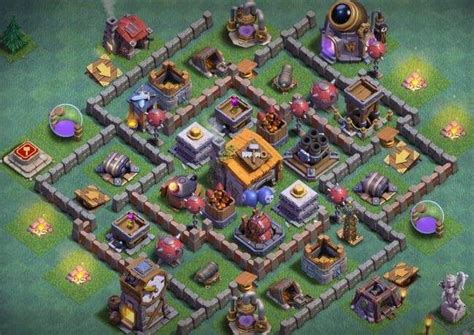 25 Best Builder Hall 6 Base Links Anti 1 Stars 4000 Clash