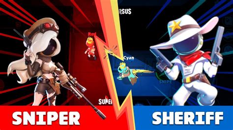 Sniper Vs Sheriff Super Sus Sniper Gameplay Supersus Mobilegame