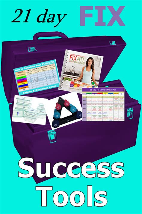 21 Day Fix Tools For Success With The Diet And Workouts