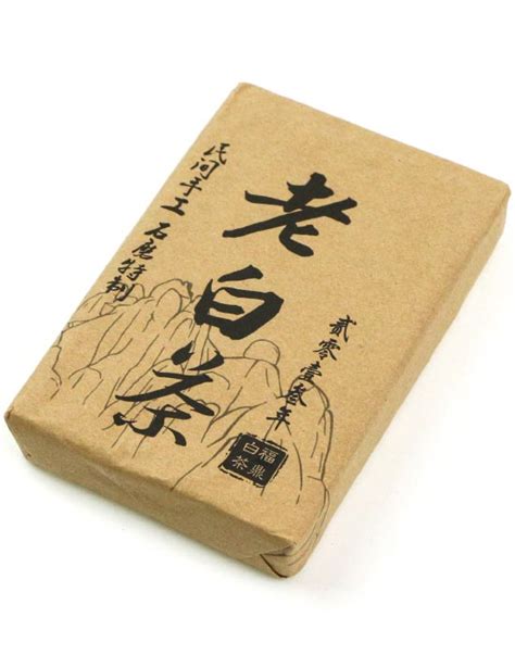 Белый Чай, китайский прессованный Лао Бай Ча, плитка 100 г