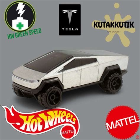 Jual Hot Wheels Tesla Cybertruck HW Green Speed Di Seller KutakKutik Pulo Gadung Kota Jakarta