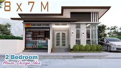 House With Sari Sari Store Design