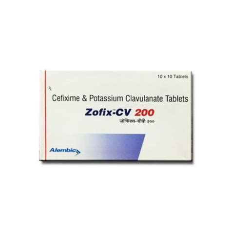 Zofix CV 200mg Tab - Jeevandip