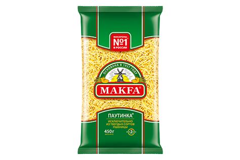 Макароны «Makfa» вермишель Паутинка, 450 г – купить по приятной цене с ...