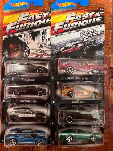 Hot Wheels Fast Furious Complete Set Hobbies Toys Toys Games On Carousell