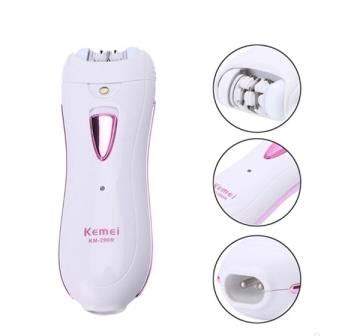 Kemei KM 290R Shaving Device Rechargeable Lady Epilator Body Hair