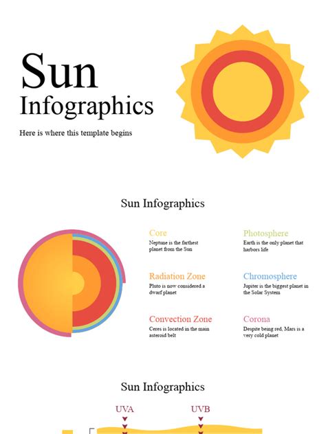 sun infographics  slidesgo    planets sun
