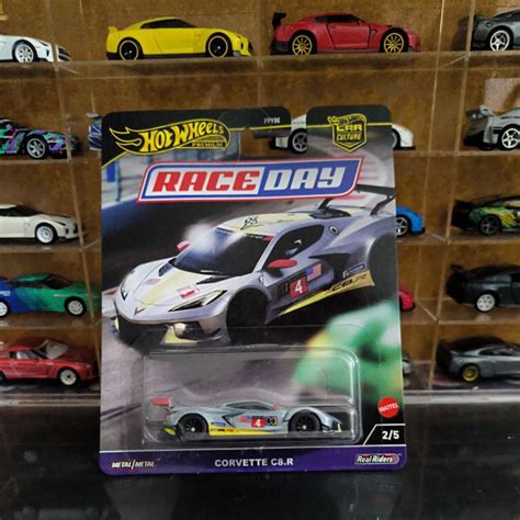 Hot Wheels Premium Race Day Corvette C R Shopee Malaysia
