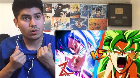 Broly Vs Goku Rap Kronno Zomber Ft Ivangel Music V Deo Reacci N