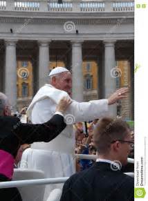 Pope Francis in St. Peter S Square in Rome Editorial Photo - Image of ...