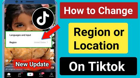 How To Change Your Tiktok Region How To Change Location On Tiktok