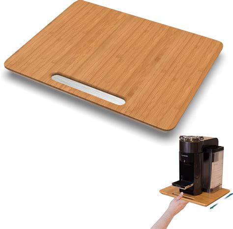 Practical Ibyx Kitchen Appliance Slider For Counter U Bamboo Under