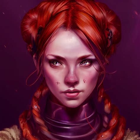 Dungeons And Dragons Female Artificer Red Hair Midjourney Openart