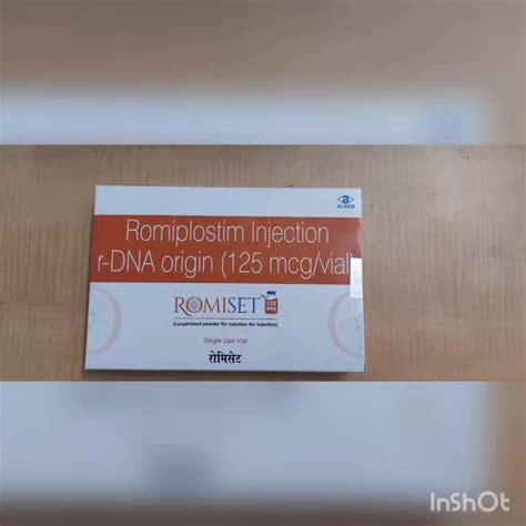 Romiset 125mg 250mg Romiplostim Injection 250 Mcg At Rs 2300 Vial