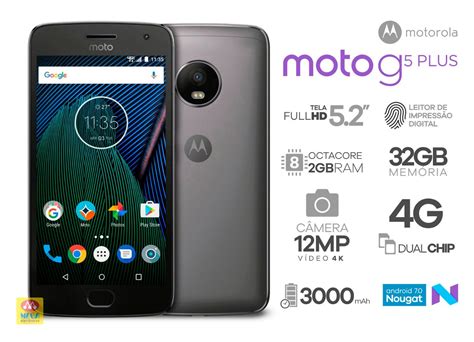 Smartphone Motorola Moto G Plus Gb Ram Gb Mp G R