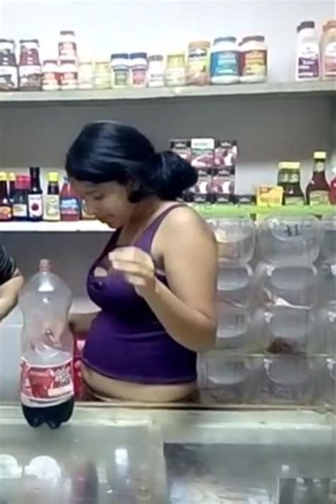 Latina Girl Belly Stuffing Soda Thisvid