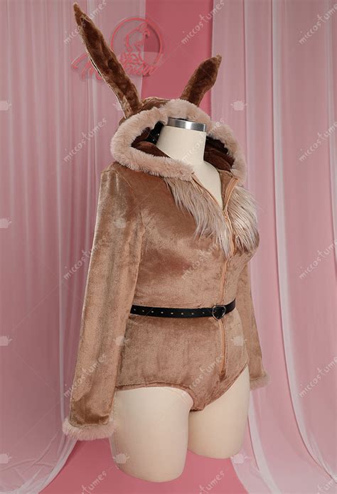 Fluffy Hooded Romper And Socks Plus Size Pm Derivative Sexy Lingerie Bodysuit Top Quality