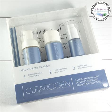 Get Clear Acne Free Skin With Clearogen Colorsutraa