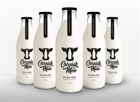 Branding and Packaging Design for Milk Producer Cornish Moo - World ...