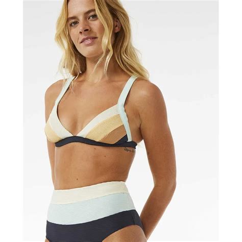 Rip Curl Block Party Splice Full Bikini Bottom Grey Dressinn