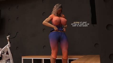 Alessa Getting Ready Shirt Down By Auditour Hentai Foundry