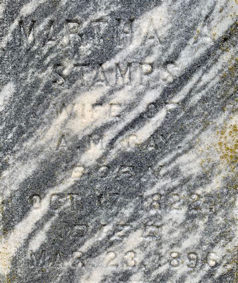 Martha Ann Stamps Gay M Morial Find A Grave
