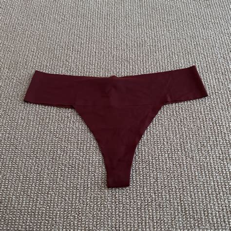 Skims Intimates Sleepwear Kim Kardashian Skims Saffron Naked Dipped Thong Size Xl Nwt