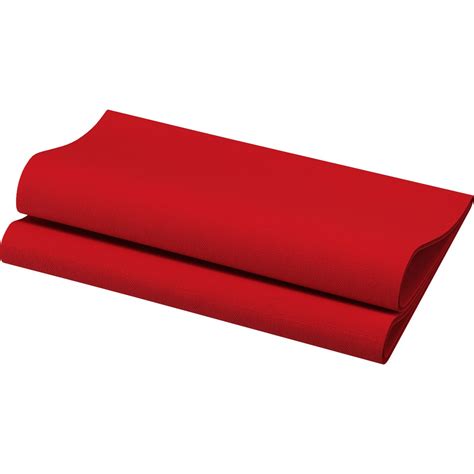 60er Pack Duni Bio Dunisoft Servietten 40 X 40 Cm In Rot Tafeldeko De