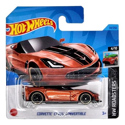 Carrinho Hot Wheels Corvette C7 Z06 Convertible 2023 Hkk10 MercadoLivre